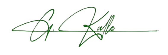 Guido Kalle’s signature
